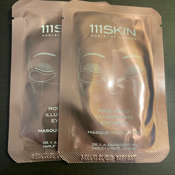 111Skin Rose Gold Illuminating Eye Mask 2 Masks 6 ml .2 fl oz each NEW - Picture 1 of 2